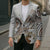 Polynesian Manta Ray Blazer Beige Floral Turtle Tattoo - Polynesian Pride