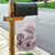 Polynesian Manta Ray Garden Flag Pink Floral Turtle Tattoo - Polynesian Pride