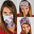 Polynesian Manta Ray Neck Gaiter Pink Floral Turtle Tattoo - Polynesian Pride