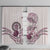 Polynesian Manta Ray Window Curtain Pink Floral Turtle Tattoo - Polynesian Pride