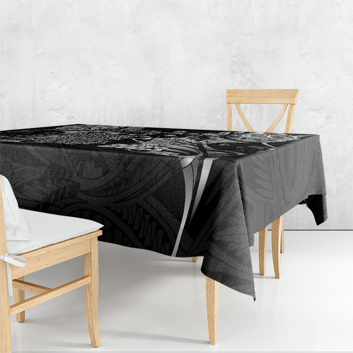New Zealand Rugby Tablecloth Black Haka Dance With NZ Champions History LT9 - Polynesian Pride
