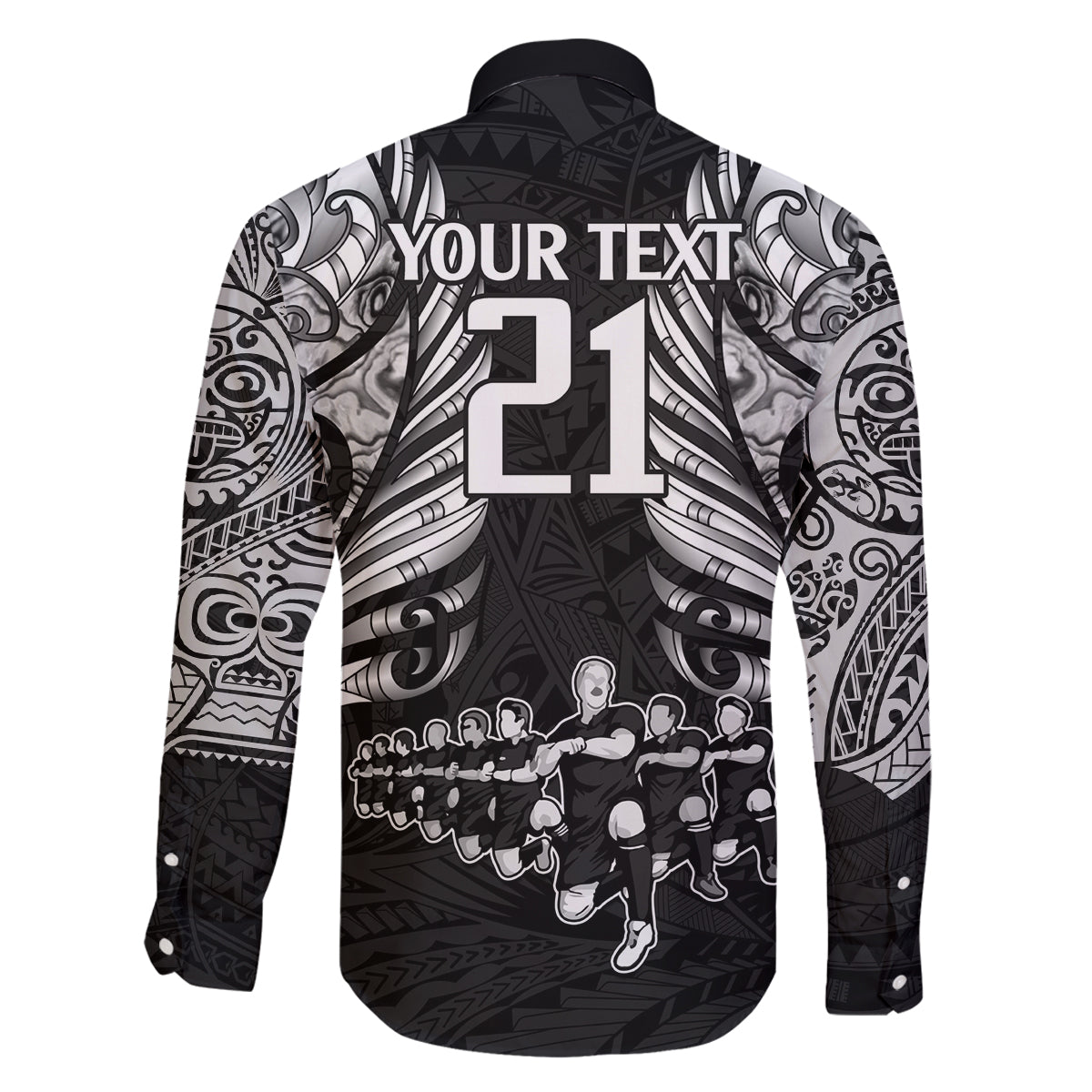 Custom New Zealand Rugby Family Matching Summer Maxi Dress and Hawaiian Shirt Black Haka Dance With NZ Champions History LT9 - Polynesian Pride