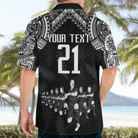 Custom NZ Rugby Hawaiian Shirt Kapa Opango Maori Haka With Years of The All Black Champions LT9 - Polynesian Pride
