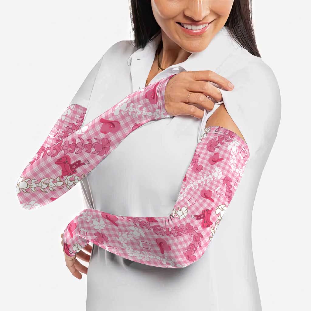 Paniolo Palaka Hawaiian Cowgirl Arm Sleeves - Polynesian Pride