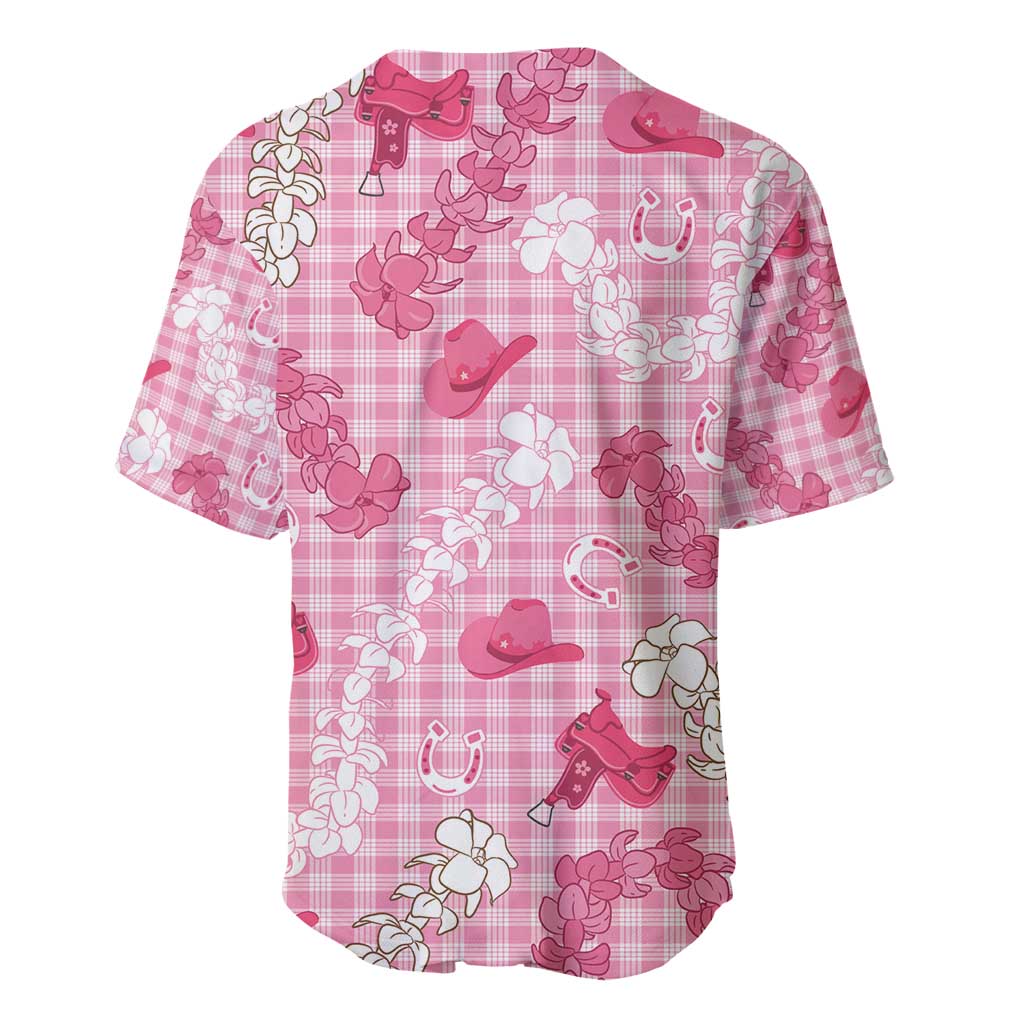 Paniolo Palaka Hawaiian Cowgirl Baseball Jersey - Polynesian Pride