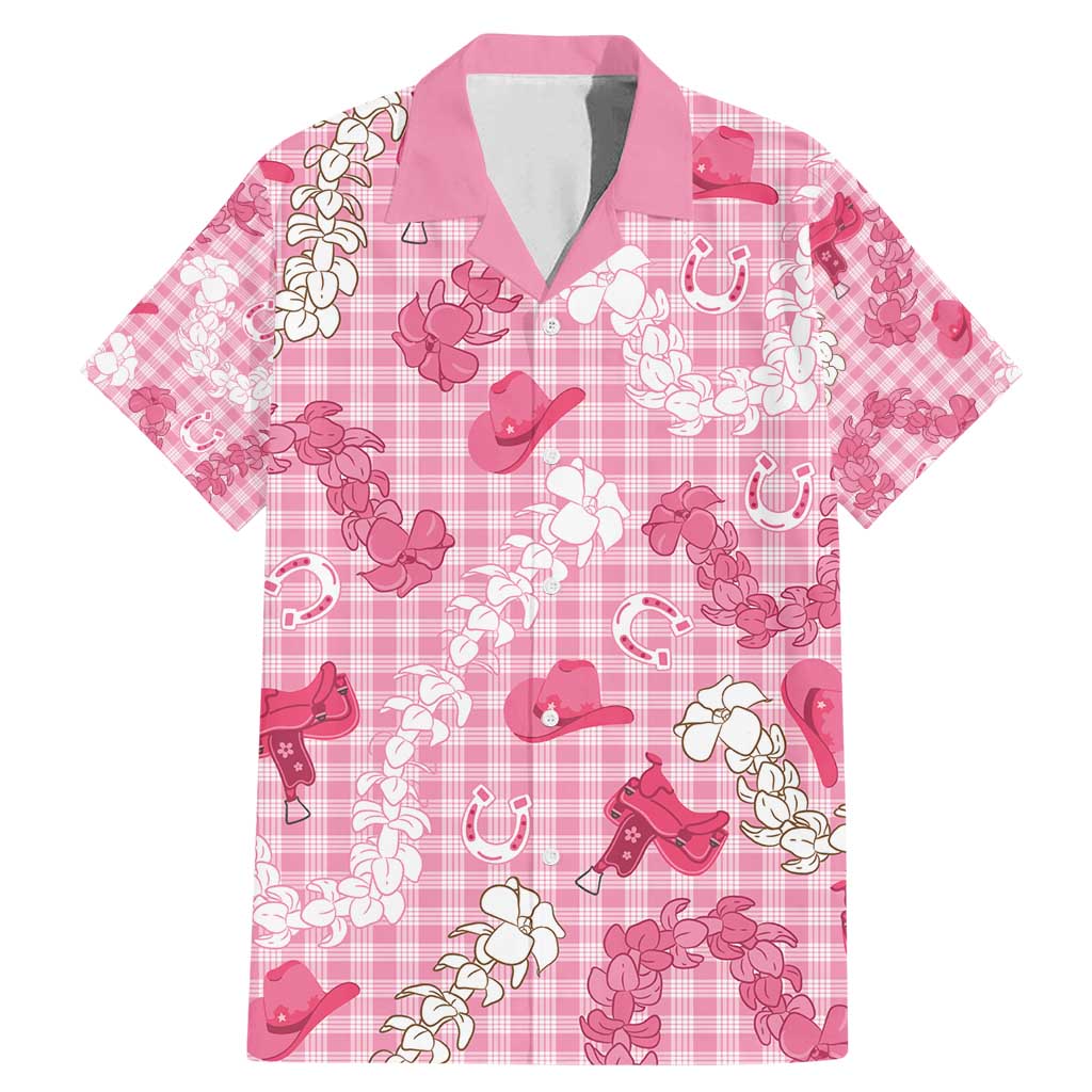 Paniolo Palaka Hawaiian Cowgirl Family Matching Mermaid Dress and Hawaiian Shirt - Polynesian Pride