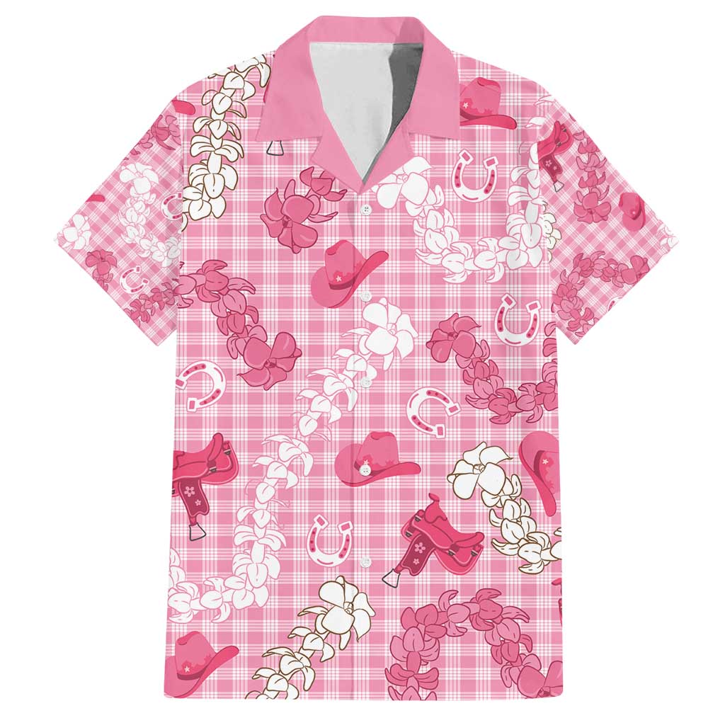 Paniolo Palaka Hawaiian Cowgirl Family Matching Puletasi and Hawaiian Shirt - Polynesian Pride