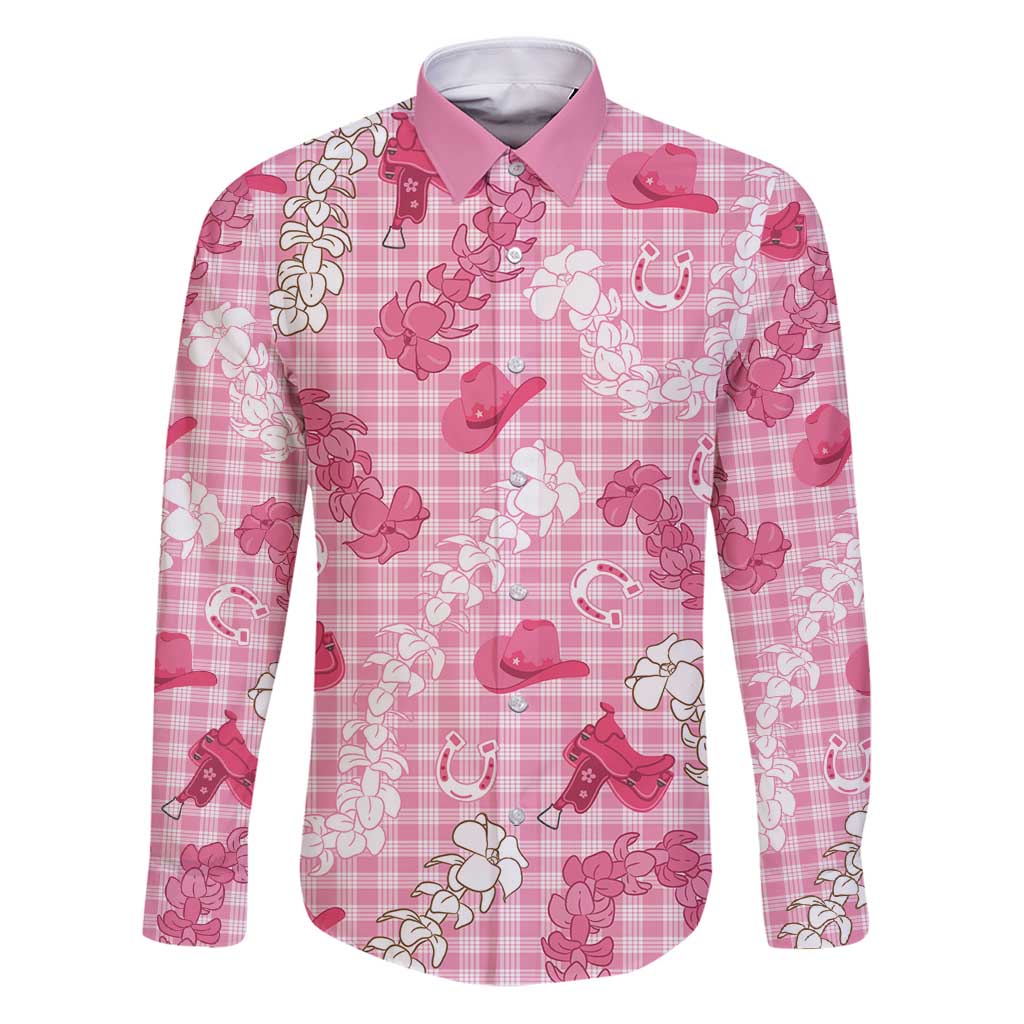 Paniolo Palaka Hawaiian Cowgirl Family Matching Puletasi and Hawaiian Shirt - Polynesian Pride