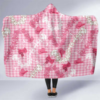 Paniolo Palaka Hawaiian Cowgirl Hooded Blanket - Polynesian Pride