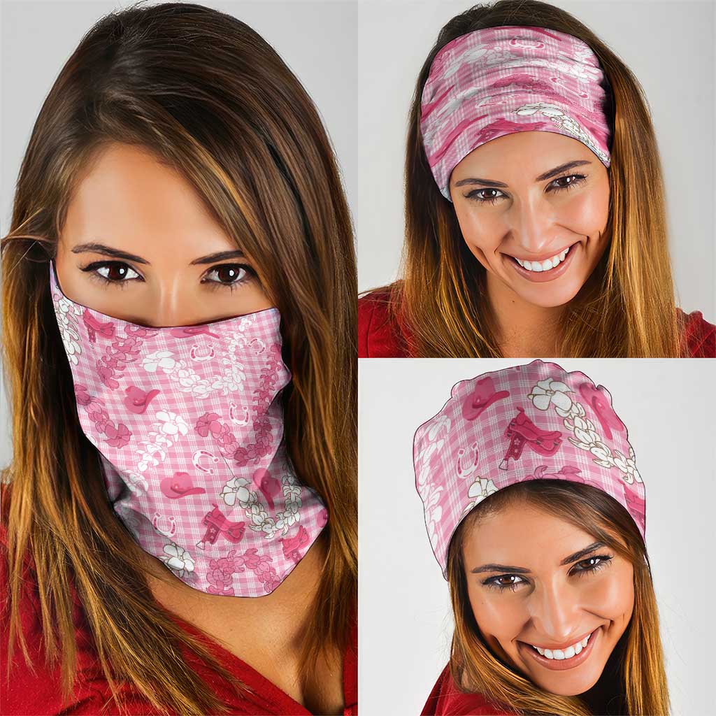 Paniolo Palaka Hawaiian Cowgirl Neck Gaiter - Polynesian Pride