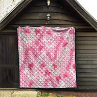 Paniolo Palaka Hawaiian Cowgirl Quilt - Polynesian Pride