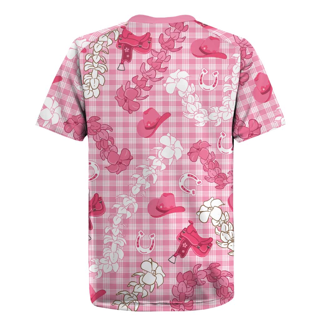 Paniolo Palaka Hawaiian Cowgirl Rugby Jersey - Polynesian Pride