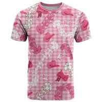 Paniolo Palaka Hawaiian Cowgirl T Shirt - Polynesian Pride