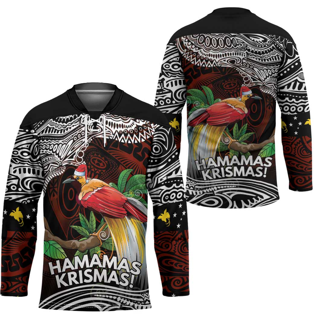 Papua New Guinea Christmas Hockey Jersey - Polynesian Pride