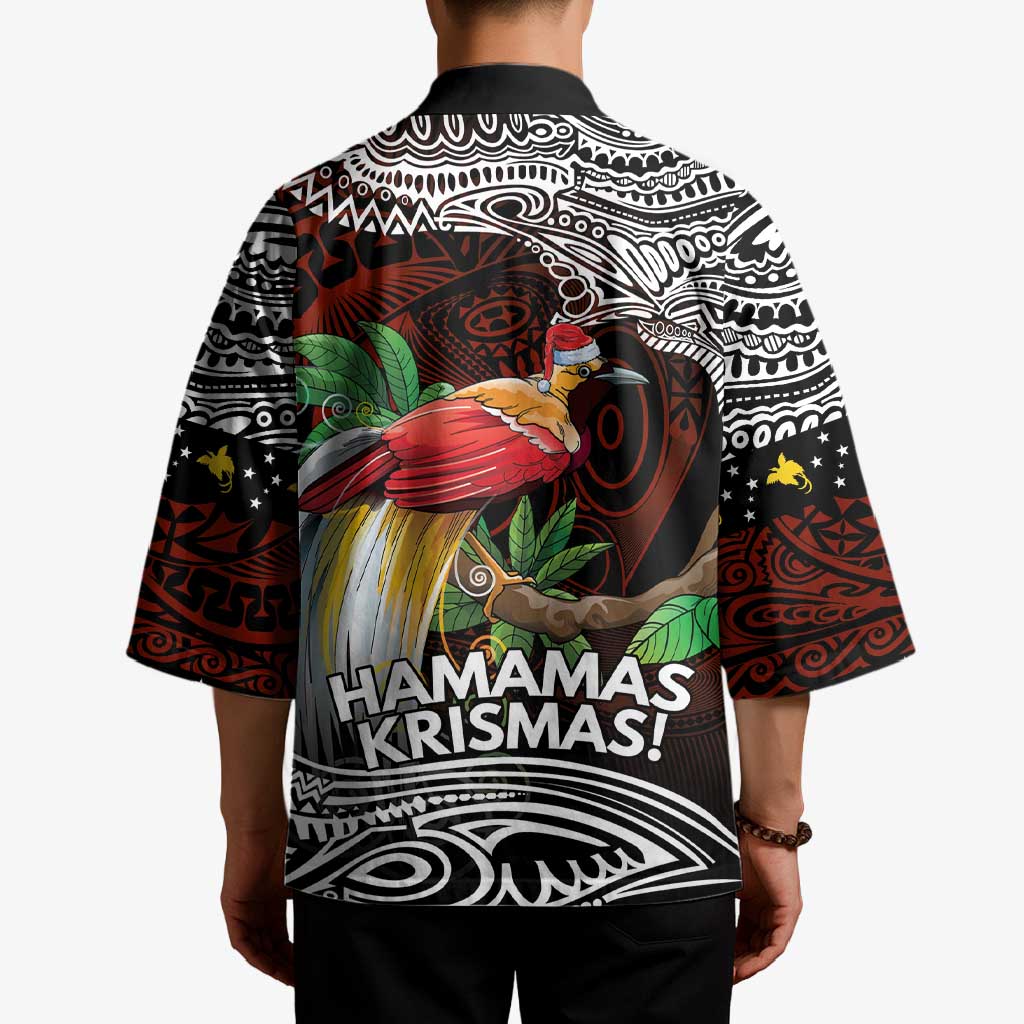 Papua New Guinea Christmas Kimono - Polynesian Pride