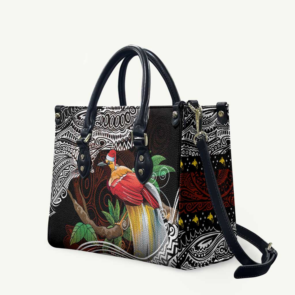 Papua New Guinea Christmas Leather Bag - Polynesian Pride