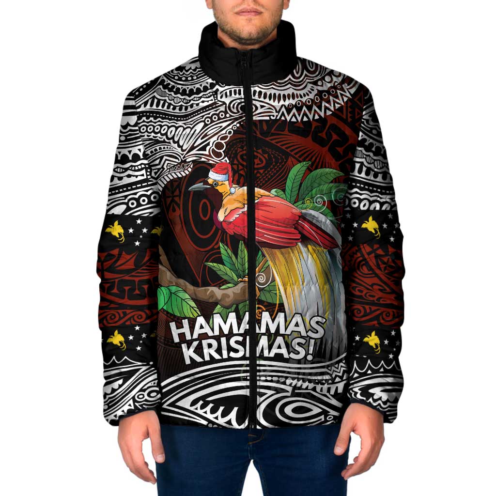 Papua New Guinea Christmas Padded Jacket - Polynesian Pride