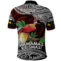 Papua New Guinea Christmas Polo Shirt - Polynesian Pride