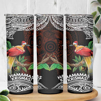 Papua New Guinea Christmas Skinny Tumbler - Polynesian Pride