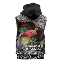 Papua New Guinea Christmas Sleeveless Hoodie - Polynesian Pride