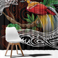 Papua New Guinea Christmas Window Curtain - Polynesian Pride