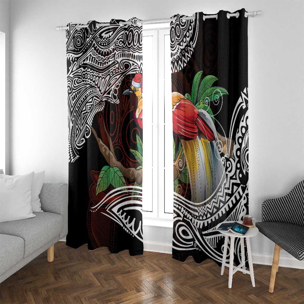 Papua New Guinea Christmas Window Curtain - Polynesian Pride
