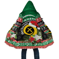 Vanuatu Pig's Tusk Meri Krismas! Cloak Vanuatuan Sand Drawing Pattern - Polynesian Pride