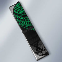 Vanuatu Pig's Tusk Meri Krismas! Auto Sun Shade Vanuatuan Ancient Art Spirit - Polynesian Pride