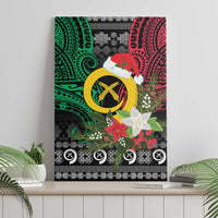 Vanuatu Pig's Tusk Meri Krismas! Canvas Wall Art Vanuatuan Ancient Art Spirit - Polynesian Pride