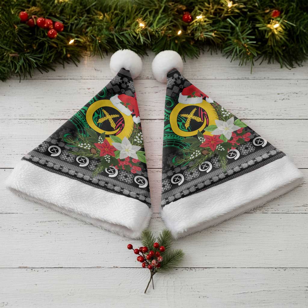 Vanuatu Pig's Tusk Meri Krismas! Christmas Santa Hat Vanuatuan Ancient Art Spirit - Polynesian Pride