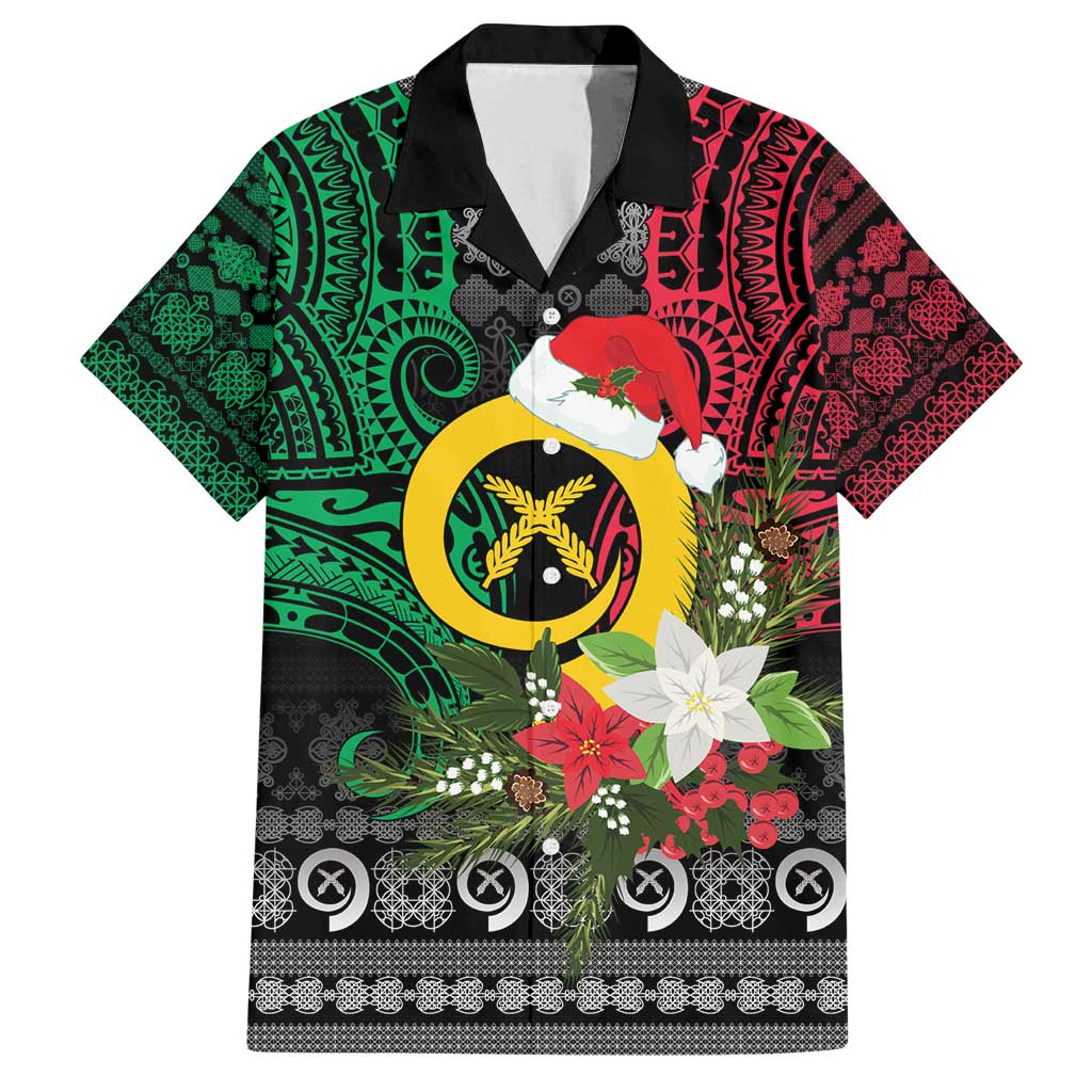 Vanuatu Pig's Tusk Meri Krismas! Family Matching Puletasi and Hawaiian Shirt Vanuatuan Ancient Art Spirit - Polynesian Pride