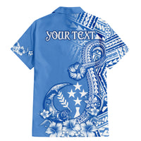 Kosrae Constitution Day Personalised Family Matching Mermaid Dress and Hawaiian Shirt Kusaie Hook Tattoo Special Polynesian Pattern LT9 - Polynesian Pride