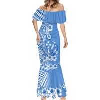 Kosrae Constitution Day Personalised Mermaid Dress Kusaie Hook Tattoo Special Polynesian Pattern LT9 - Polynesian Pride