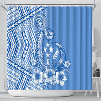Kosrae Constitution Day Personalised Shower Curtain Kusaie Hook Tattoo Special Polynesian Pattern LT9 - Polynesian Pride