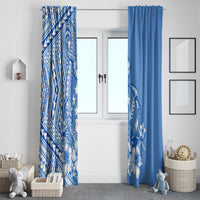 Kosrae Constitution Day Personalised Window Curtain Kusaie Hook Tattoo Special Polynesian Pattern LT9 - Polynesian Pride