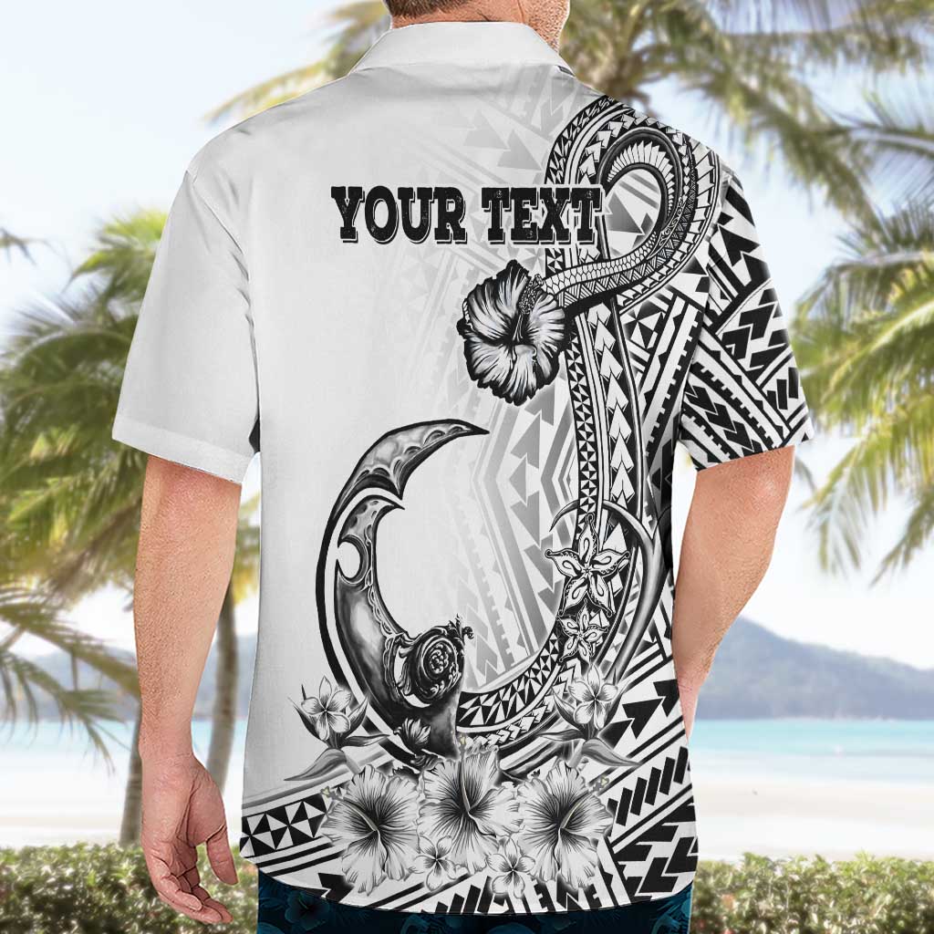 Ia Orana Tahiti Personalised Hawaiian Shirt French Polynesia Hook Tattoo Special White Color LT9