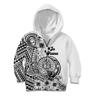 Ia Orana Tahiti Personalised Kid Hoodie French Polynesia Hook Tattoo Special White Color LT9