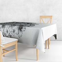 Ia Orana Tahiti Personalised Tablecloth French Polynesia Hook Tattoo Special White Color LT9 - Polynesian Pride