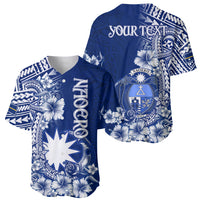 Nauru Independence Personalised Baseball Jersey Naoero Hook Tattoo Special Polynesian Pattern LT9 - Polynesian Pride