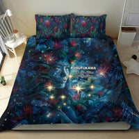 New Zealand Matariki Pohutukawa Bedding Set Te Mauri te Ora