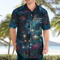 New Zealand Matariki Pohutukawa Hawaiian Shirt Te Mauri te Ora