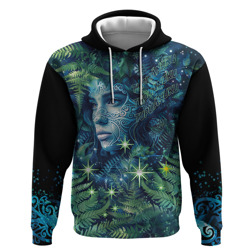 New Zealand Matariki Tupuanuku Zip Hoodie Te Wā o te Hauhake
