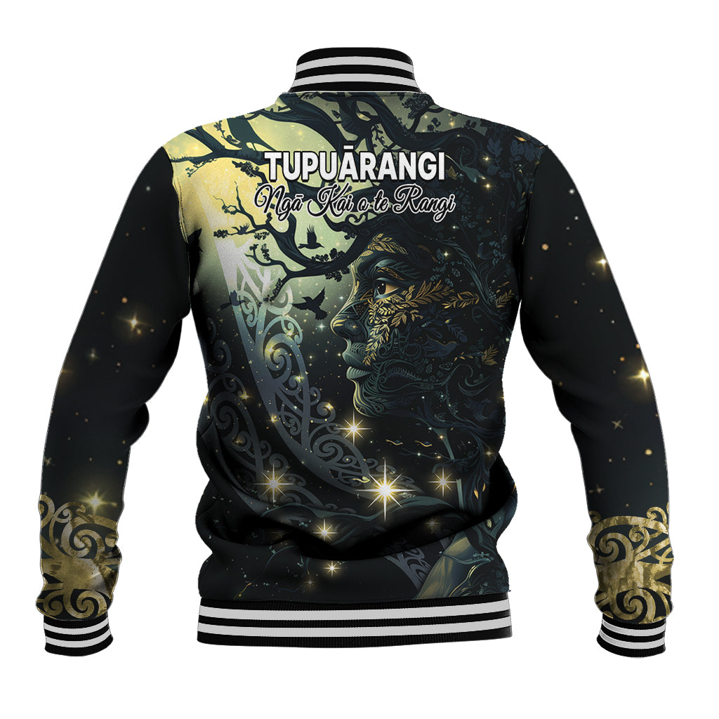 New Zealand Matariki Tupuarangi Baseball Jacket Ngā Kai o te Rangi