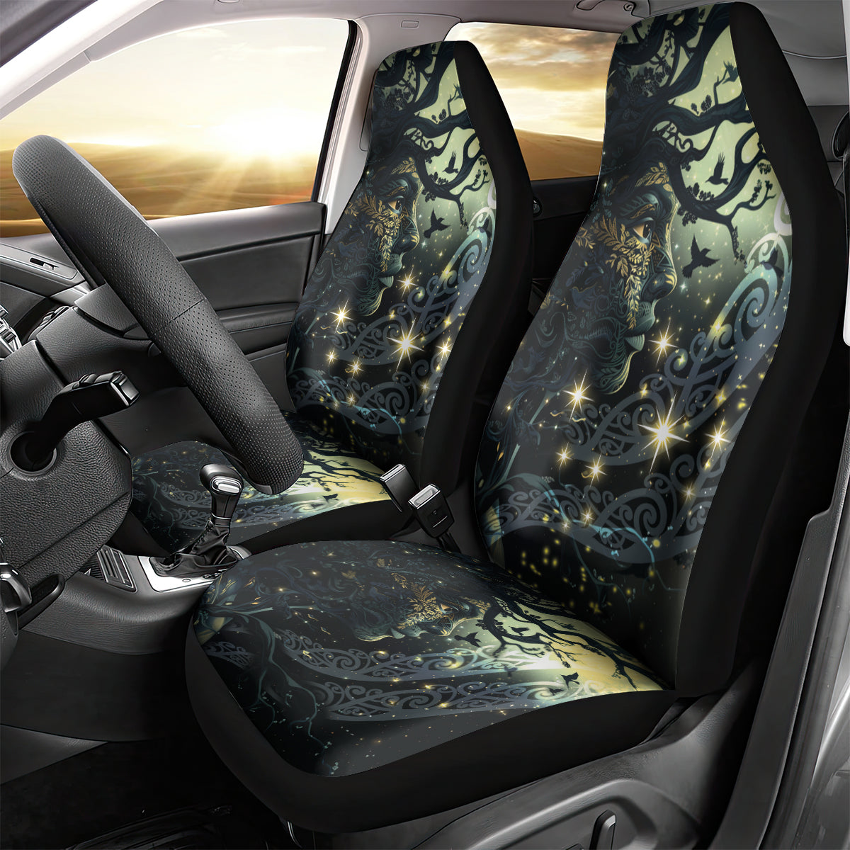 New Zealand Matariki Tupuarangi Car Seat Cover Ngā Kai o te Rangi