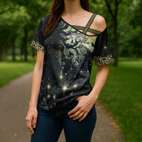 New Zealand Matariki Tupuarangi Cross Shoulder Shirt Ng Kai o te Rangi - Polynesian Pride