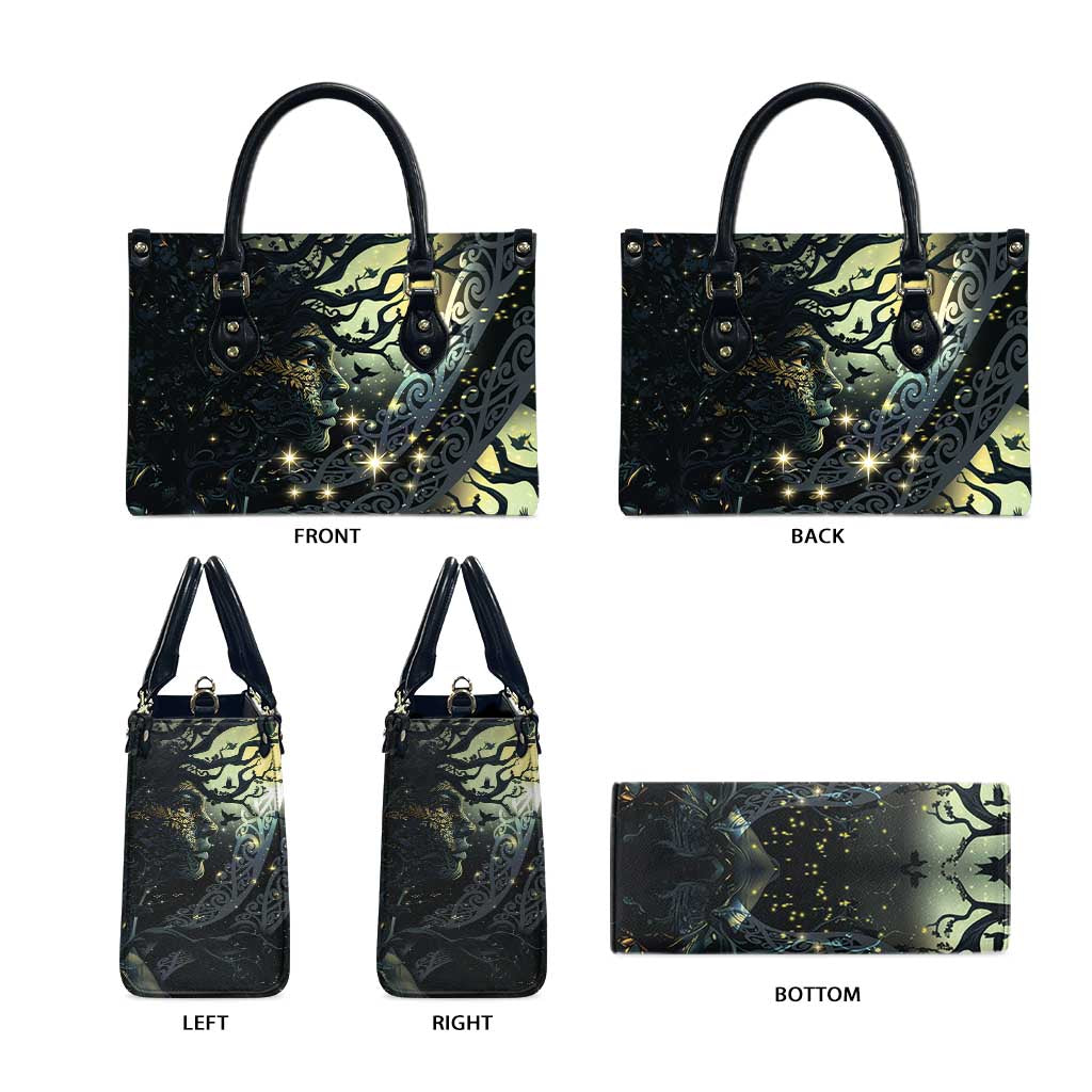 New Zealand Matariki Tupuarangi Leather Bag Ng Kai o te Rangi - Polynesian Pride