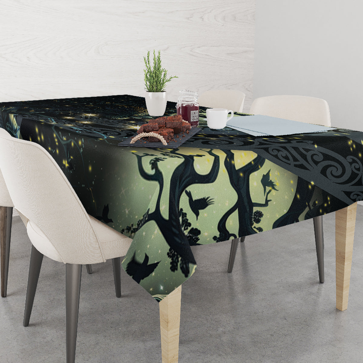 New Zealand Matariki Tupuarangi Tablecloth Ngā Kai o te Rangi