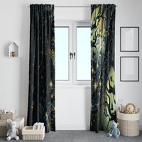 New Zealand Matariki Tupuarangi Window Curtain Ngā Kai o te Rangi