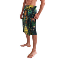 New Zealand Matariki Lavalava Rongo Mori Wellbeing and Good Luck LT9 - Polynesian Pride