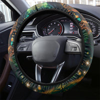 New Zealand Matariki Steering Wheel Cover Rongoā Māori Wellbeing and Good Luck